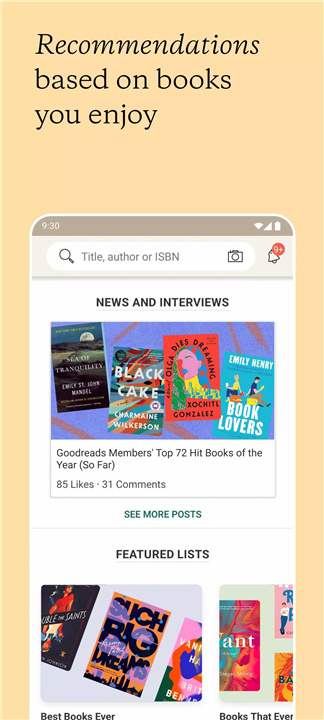 Goodreads - Find & Track Books screenshot