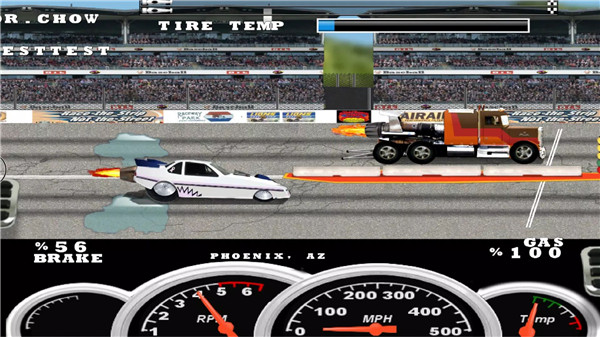 Burn Out Drag Racing screenshot