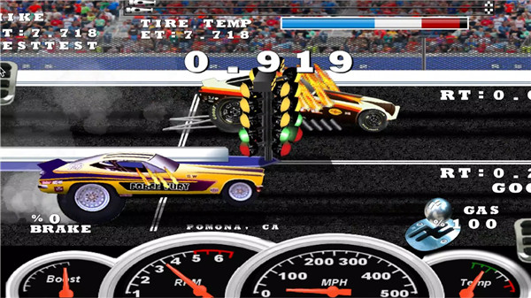 Burn Out Drag Racing screenshot