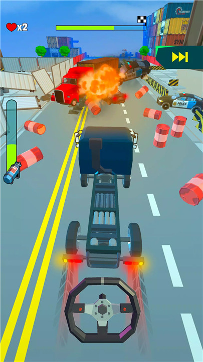 Crazy Rush 3D: Race Master screenshot