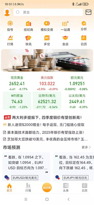 黄金价格 — 外汇黄金投资必备 screenshot