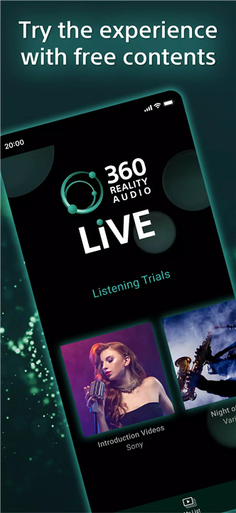 360 Reality Audio Live screenshot