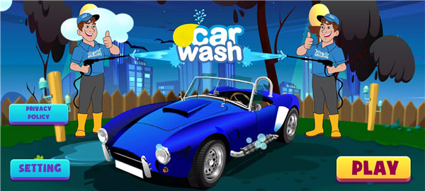 Power Car Wash Simulator Game screenshot