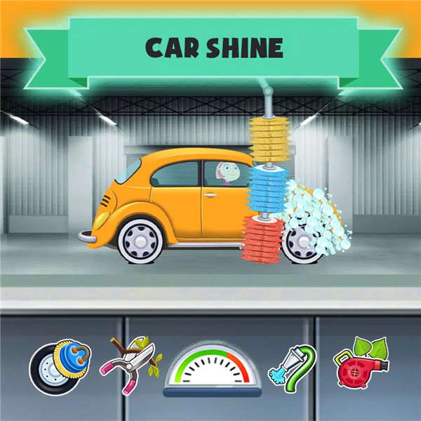 Power Car Wash Simulator Game screenshot