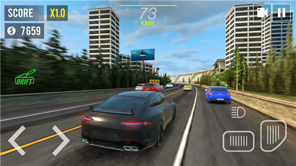 Racing in Car 2021 screenshot