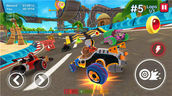 Starlit On Wheels: Super Kart screenshot