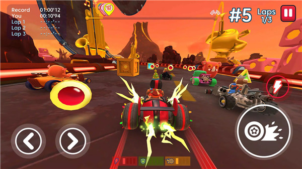 Starlit On Wheels: Super Kart screenshot