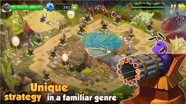 King of Bugs: Tower Defense screenshot