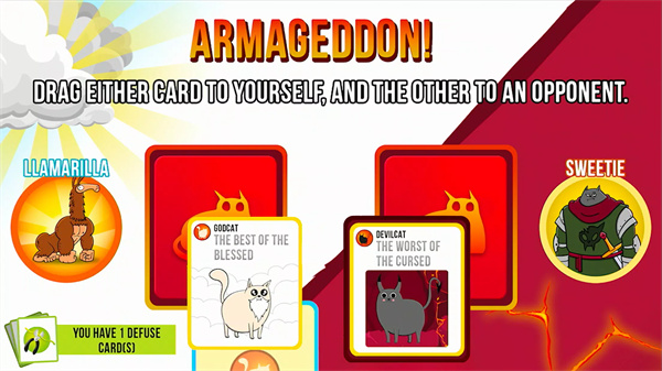 Exploding Kittens NETFLIX screenshot