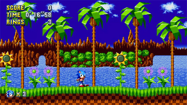 Sonic Mania Plus NETFLIX screenshot