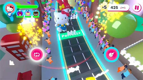 HELLO KITTY HAPPINESS PARADE screenshot