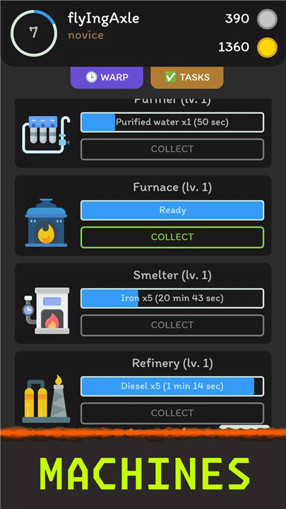 Rare Items - idle and crafting screenshot