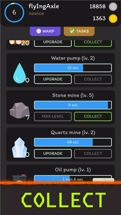 Rare Items - idle and crafting screenshot