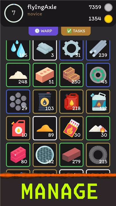 Rare Items - idle and crafting screenshot