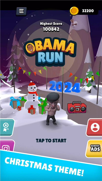 Obama Run! screenshot