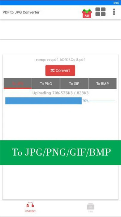 PDF to JPG Converter - JPG to screenshot