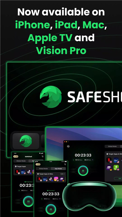 SafeShell VPN - Stream Fast screenshot