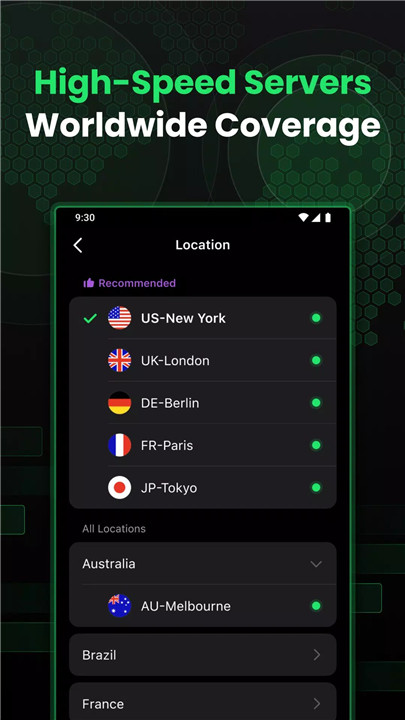 SafeShell VPN - Stream Fast screenshot