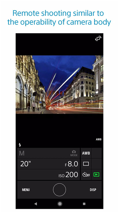 Imaging Edge Mobile screenshot