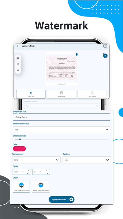 Stamp Maker & Digital Signer screenshot