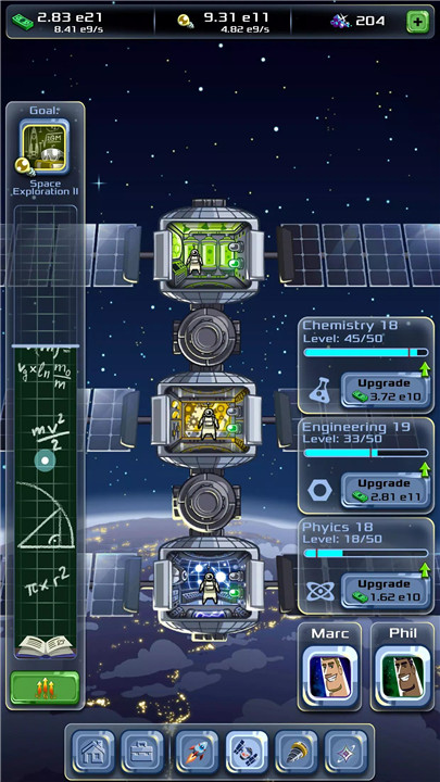 Idle Space Company screenshot