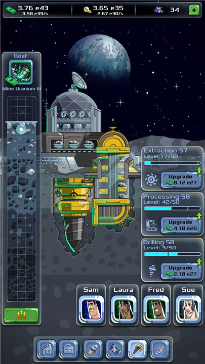 Idle Space Company screenshot