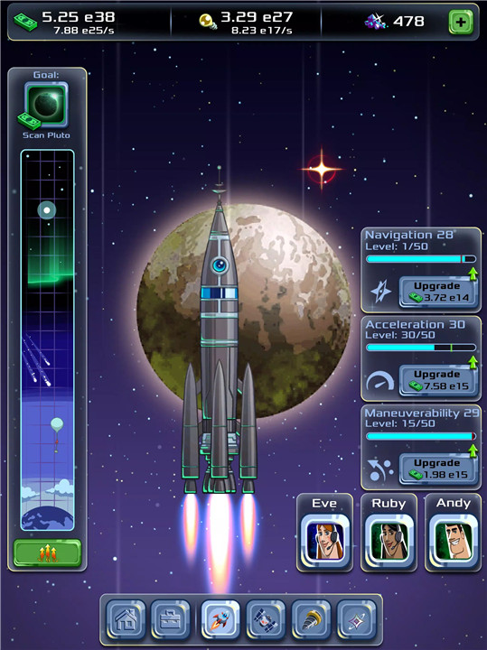 Idle Space Company screenshot