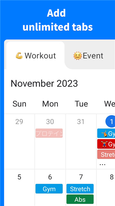 PlanCalendar - Make a Schedule screenshot