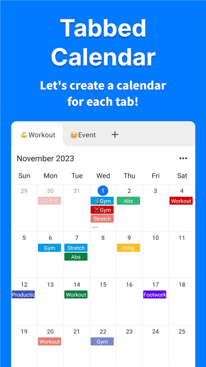 PlanCalendar - Make a Schedule screenshot