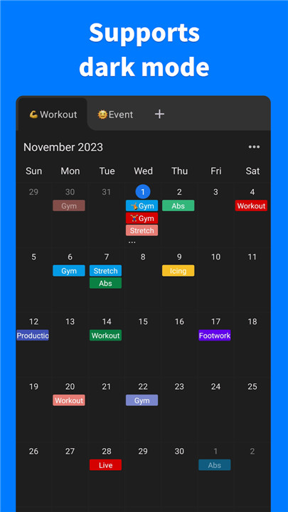 PlanCalendar - Make a Schedule screenshot