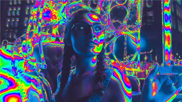 Psychedelic camera screenshot