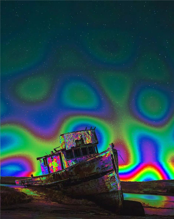 Psychedelic camera screenshot