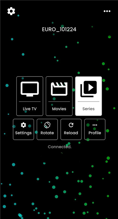 GREEN VUE IPTV Player screenshot