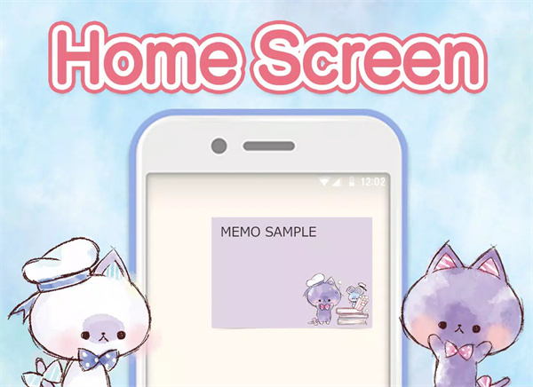 记事本 Notepad Cute Characters 笔记 screenshot