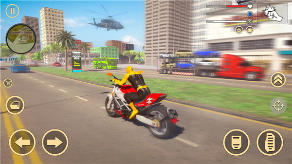 Flying Hero Crime City Battle screenshot