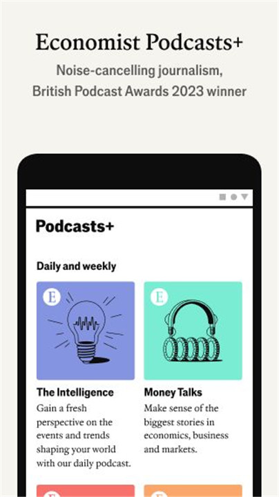 The Economist - News, Podcasts screenshot