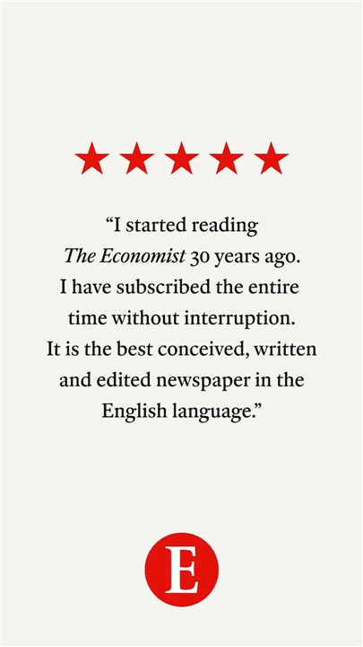 The Economist - News, Podcasts screenshot