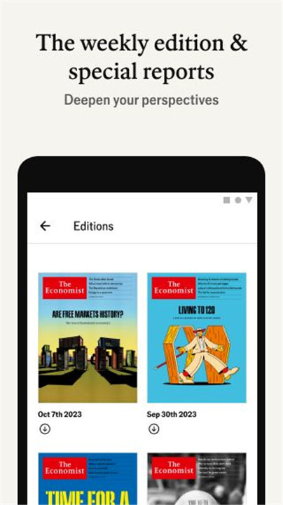 The Economist - News, Podcasts screenshot