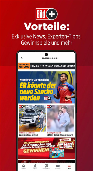 BILD screenshot