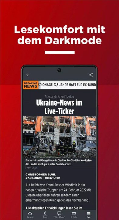 BILD screenshot