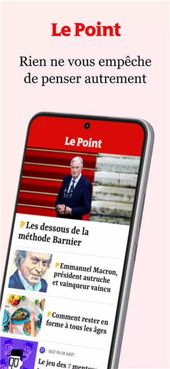 Le Point screenshot