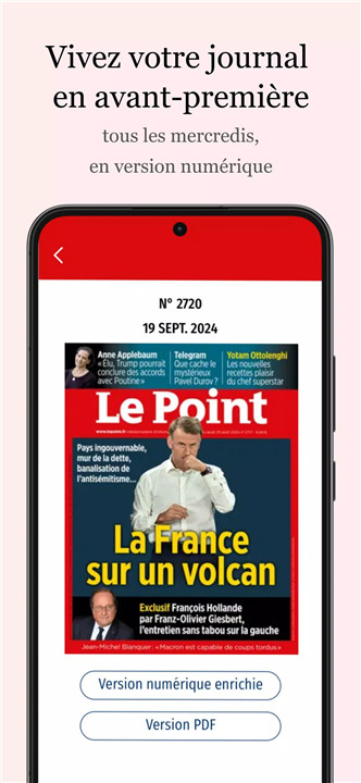 Le Point screenshot