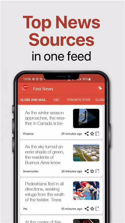 Fast News screenshot