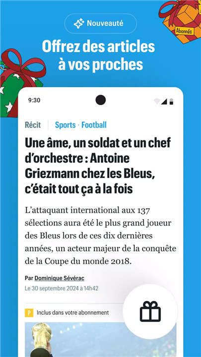 Le Parisien screenshot