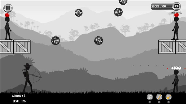 Dark Man Archery Apple Shooter screenshot