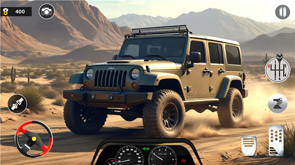 Offroad Jeep Driving Jeep Game screenshot