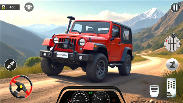 Offroad Jeep Driving Jeep Game screenshot