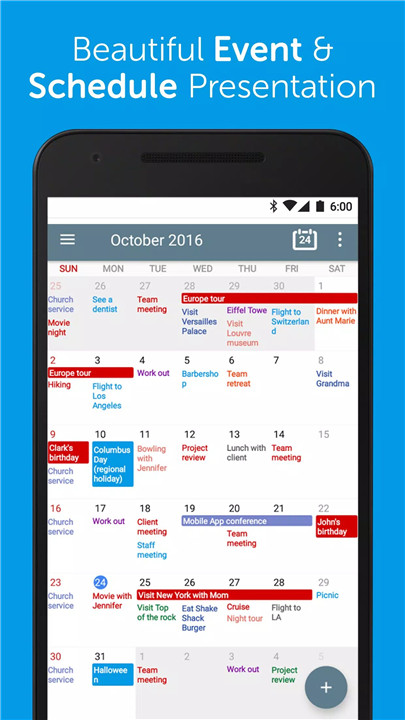 Calendar+ screenshot