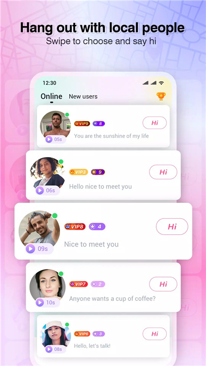 Sugo lite: Live Voice Chat screenshot