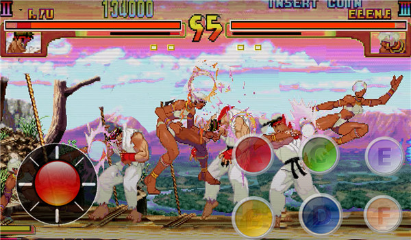 Classic Street 90 Fighter game screenshot